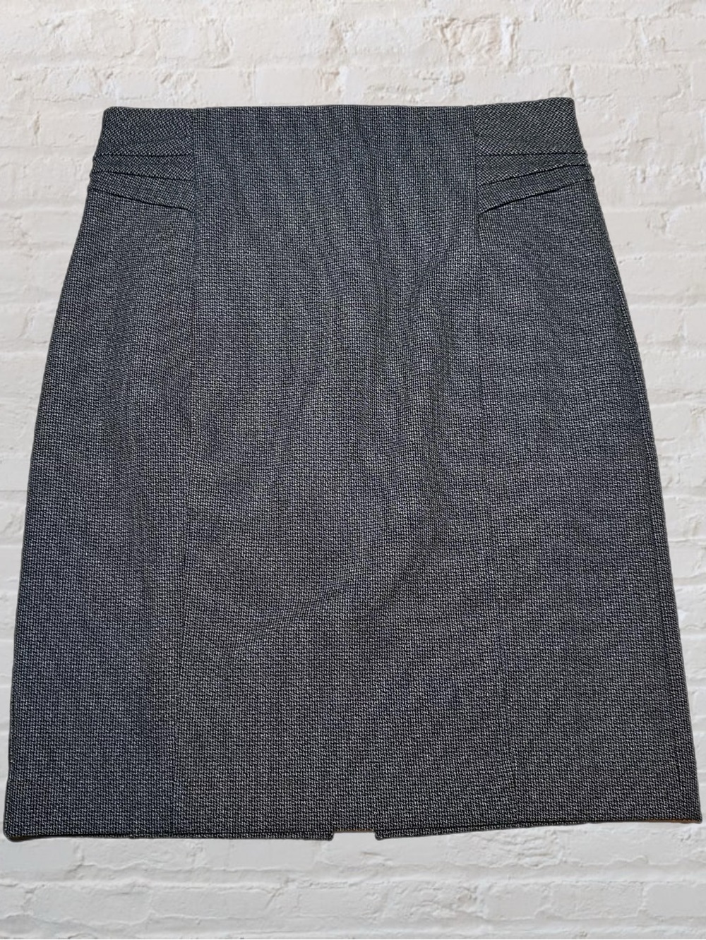 EXPRESS Dark Grey Tweed High Waisted Pencil Skirt Size Women’s 6